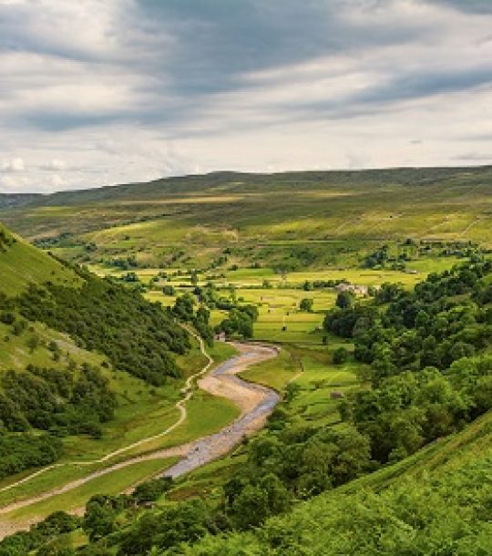 The River Swale From Kisdon